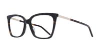 Dark Havana Marc Jacobs MARC 510 Cat-eye Glasses - Angle