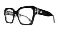 Black Marc Jacobs MJ 1088 Square Glasses - Angle