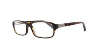 Dark Tortoise Nautica 8059 Rectangle Glasses - Angle