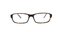 Dark Tortoise Nautica 8059 Rectangle Glasses - Front