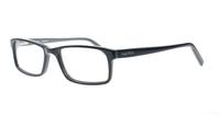 Black / Grey Nautica 8065-51 Rectangle Glasses - Angle