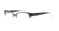 Grey / Fade Nautica 8074 Oval Glasses - Angle