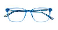 Blue Crystal New Balance NB4161 Square Glasses - Flat-lay