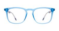 Blue Crystal New Balance NB4164 Square Glasses - Front