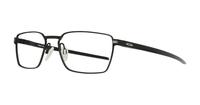 Satin Black Oakley Sway Bar OO5078-53 Rectangle Glasses - Angle