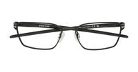 Satin Black Oakley Sway Bar OO5078-53 Rectangle Glasses - Flat-lay