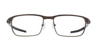 Powder Pewter Oakley Tincup-54 Rectangle Glasses - Front