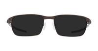 Powder Pewter Oakley Tincup-54 Rectangle Glasses - Sun