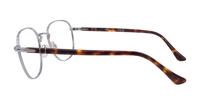 Gunmetal Persol PO1007V Oval Glasses - Side
