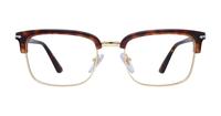 Havana Persol PO3340V Rectangle Glasses - Front
