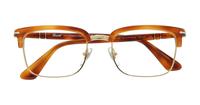Terra Di Siena Persol PO3340V Rectangle Glasses - Flat-lay