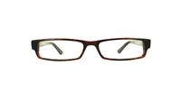 Tortoise Peter Werth 28PW005 Rectangle Glasses - Front