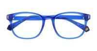Blue Polaroid PLD D453 Square Glasses - Flat-lay