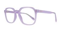 Lilac Polaroid PLD D482 Square Glasses - Angle