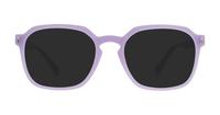 Lilac Polaroid PLD D482 Square Glasses - Sun