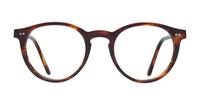 Shiny Dark Havana Polo Ralph Lauren PH2083-48 Round Glasses - Front