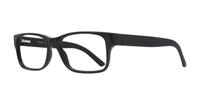 Shiny Black Polo Ralph Lauren PH2117-54 Rectangle Glasses - Angle