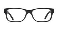 Shiny Black Polo Ralph Lauren PH2117-54 Rectangle Glasses - Front
