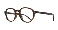 Shiny Dark Havana Polo Ralph Lauren PH2251U Oval Glasses - Angle