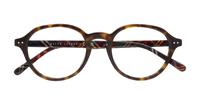 Shiny Dark Havana Polo Ralph Lauren PH2251U Oval Glasses - Flat-lay