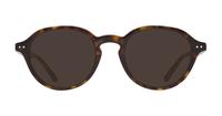 Shiny Dark Havana Polo Ralph Lauren PH2251U Oval Glasses - Sun
