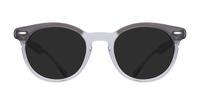 Grey On Transparent Ray-Ban Eagle Eye RB5598 Square Glasses - Sun