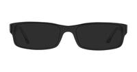 Black Transparent Ray-Ban RB5114 Rectangle Glasses - Sun