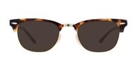 Brown Havana Ray-Ban RB5154-49 Clubmaster Glasses - Sun