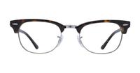 Dark Havana Ray-Ban RB5154-49 Clubmaster Glasses - Front
