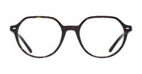 Havana Ray-Ban RB5395 Square Glasses - Front