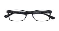 Black Ray-Ban RB6238-55 Square Glasses - Flat-lay