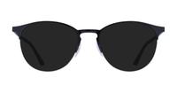 Black/Silver Ray-Ban RB6375-51 Round Glasses - Sun