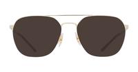 Gold Ray-Ban RB6444 Square Glasses - Sun