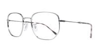 Gunmetal Ray-Ban RB6496 Square Glasses - Angle