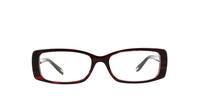 Red Sceats 9099 Rectangle Glasses - Front