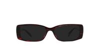 Red Sceats 9099 Rectangle Glasses - Sun