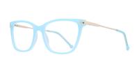 Blue Scout Made in Italy Arlecchino Cat-eye Glasses - Angle