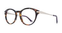 Tortoise Scout Made in Italy Genova Round Glasses - Angle