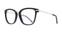 Black Scout Made in Italy Giunone Square Glasses - Angle