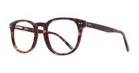Tortoise Scout Made in Italy Orbetello Round Glasses - Angle