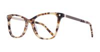 Tortoise Scout Made in Italy Pompei Rectangle Glasses - Angle