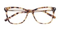 Tortoise Scout Made in Italy Pompei Rectangle Glasses - Flat-lay