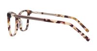 Tortoise Scout Made in Italy Pompei Rectangle Glasses - Side