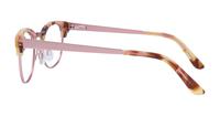 Blush Scout Alex Clubmaster Glasses - Side