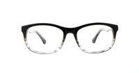 Matte Black/Grey Scout Arkala Rectangle Glasses - Front