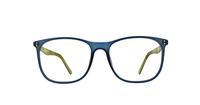 Blue/Green Scout Charley Square Glasses - Front
