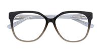 Black / Beige Scout Ciara Cat-eye Glasses - Flat-lay