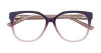 Purple Gradient Scout Ciara Cat-eye Glasses - Flat-lay