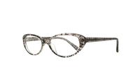 Brown Lace Scout Cosmic Oval Glasses - Angle