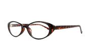 Tortoise Scout Cosmic Oval Glasses - Angle